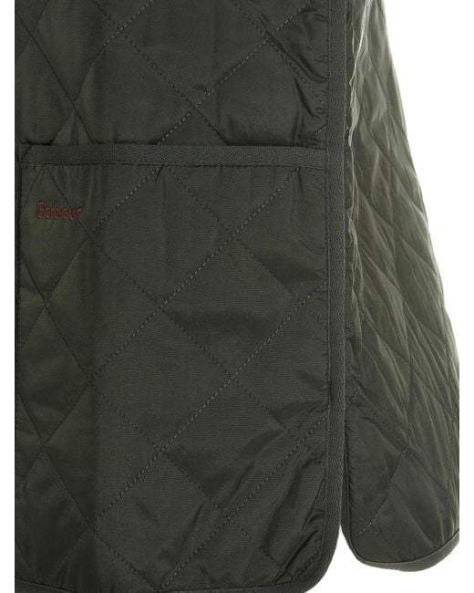 Barbour Green Quilted Sleeveless Jacket for men