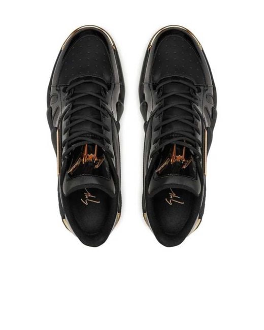 Giuseppe Zanotti Black Sneakers for men