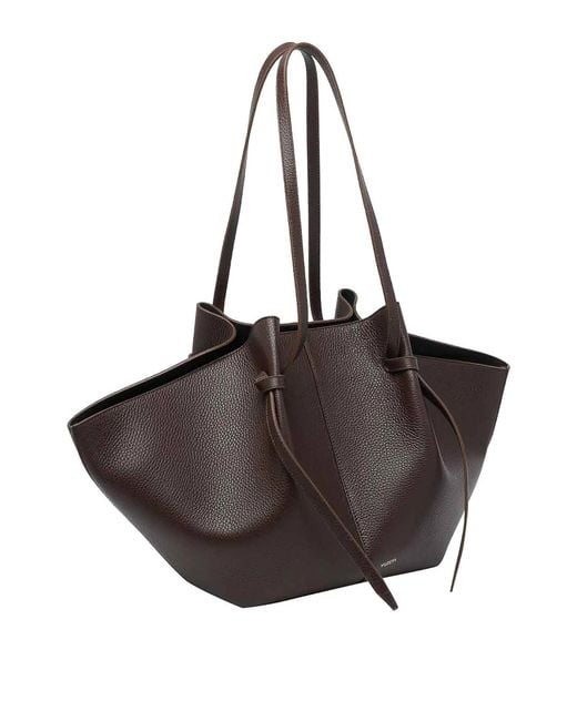 Yuzefi Brown Large Mochi Shoulder Bag