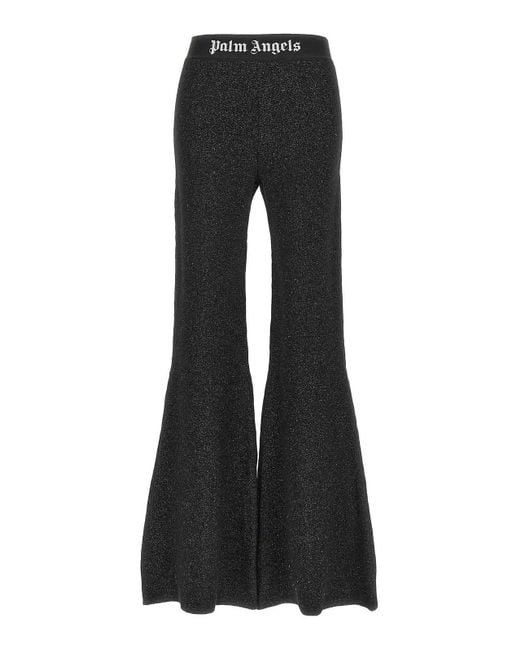 Palm Angels Black Logo Tape' Pants