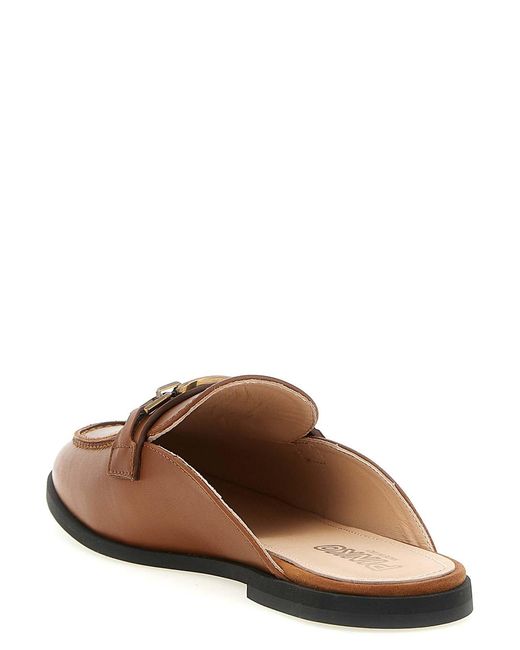 Pinko Brown Naty 09 Sabots