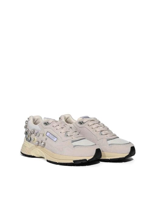 Autry White Hyperway Sneakers