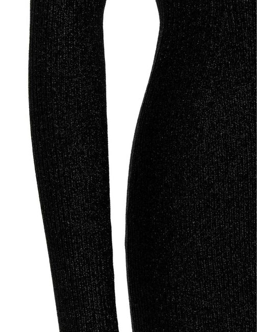 Khaite Black Marisole Long Dress