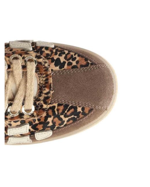 Amiri Brown Leopard Sneaker for men