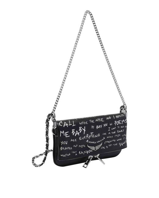 Zadig & Voltaire Black Magnetic Closure