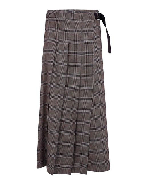 P.A.R.O.S.H. Gray Skirt
