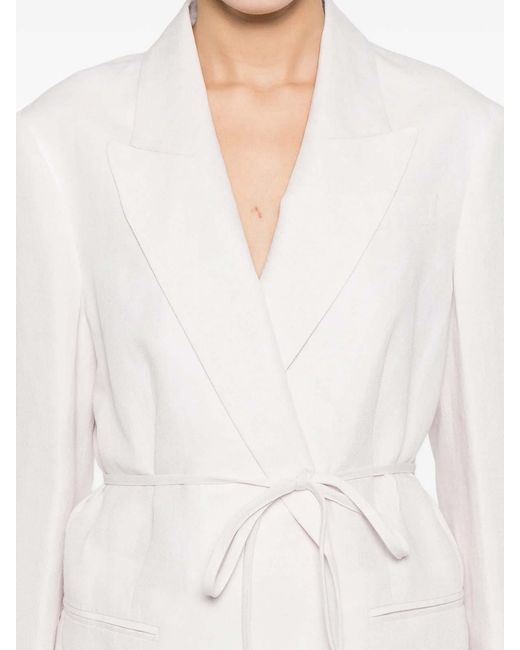 Twinset White Blazer