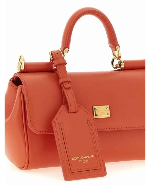Dolce & Gabbana Red My Sicily' Mini Handbag
