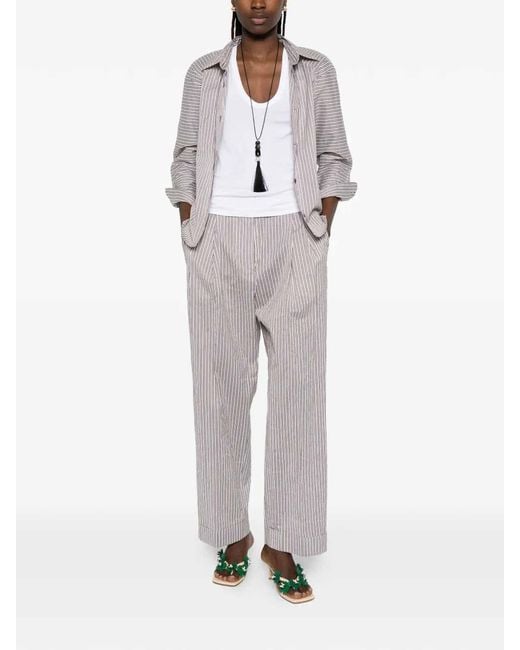 Dries Van Noten Gray Partan