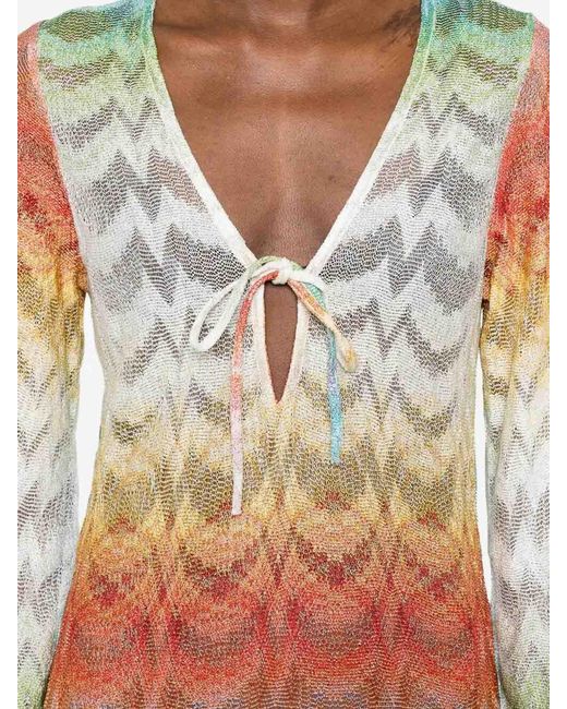 Missoni White Long Cover-Up