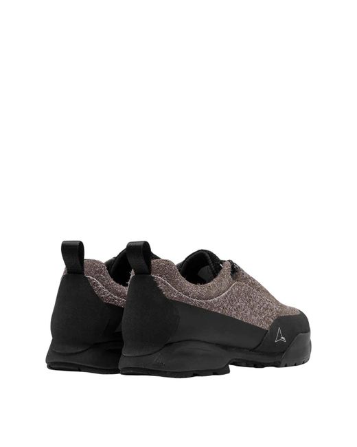 Roa Black Track Shoes Cingino for men