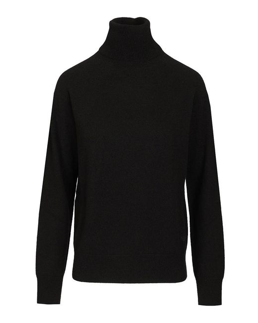 Emporio Armani Black Turtleneck Sweater