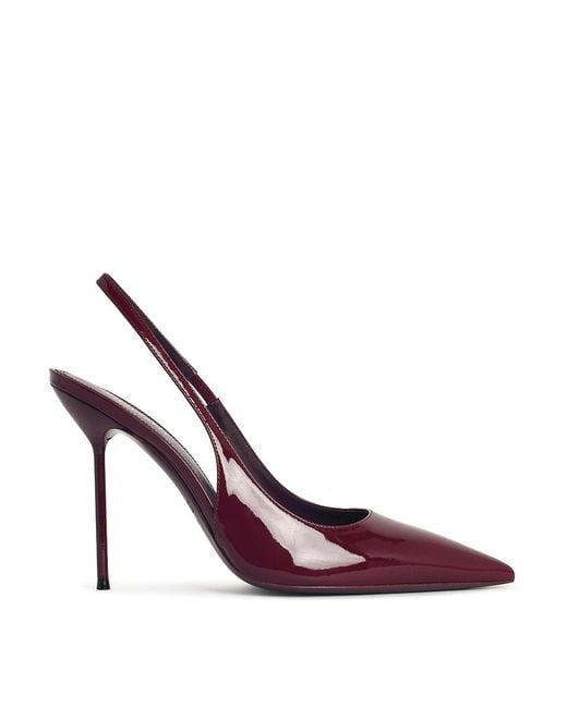 Paris Texas Purple Lidia' 'Rouge Noir' Pele Slingbacks