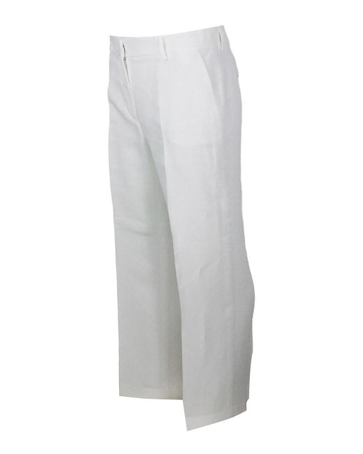 Antonelli White Trousers