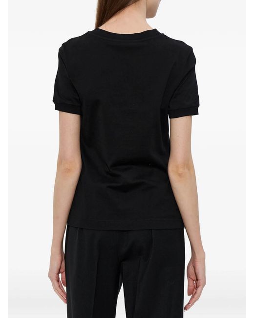 Dolce & Gabbana Black Giro M/Short T-Shirt