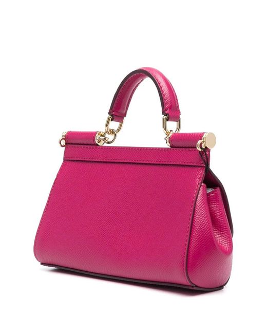 Dolce & Gabbana Pink Sicily Small Bag