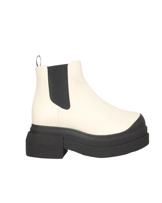 Stuart Weitzman White Charli Boots