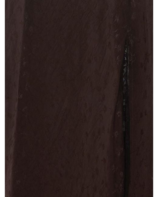 Mulberry Purple Alpinia Dress