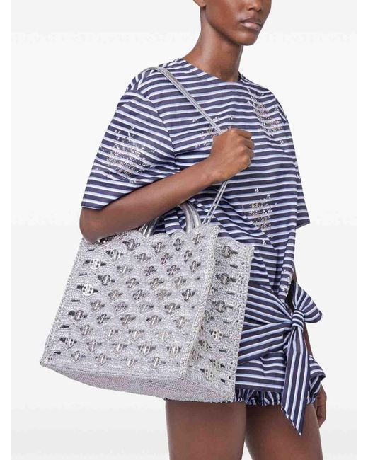 Rabanne Gray Tote Bag 1969