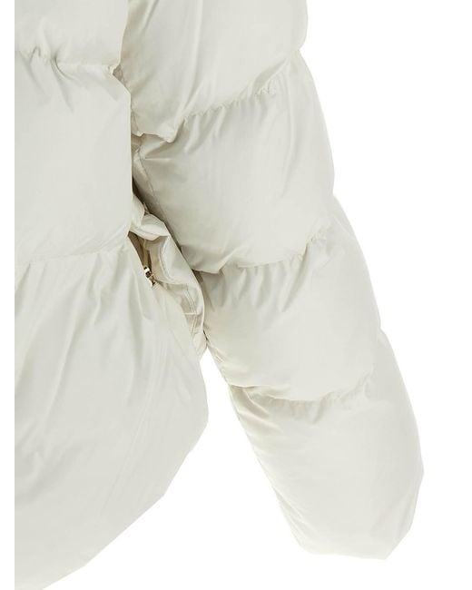 Pinko White Giza Down Jacket