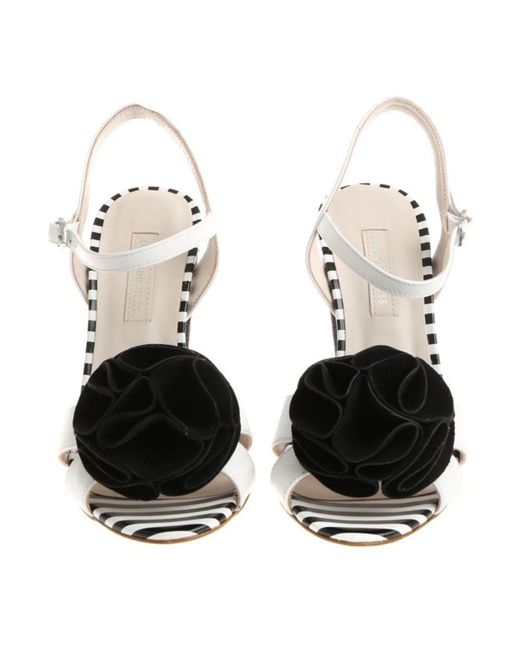 Lulu Guinness Natural Celeste Sandals