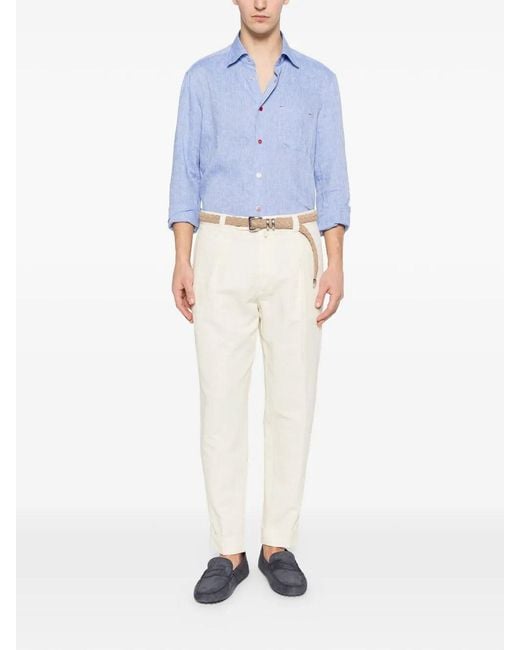 Berwich White Pants for men