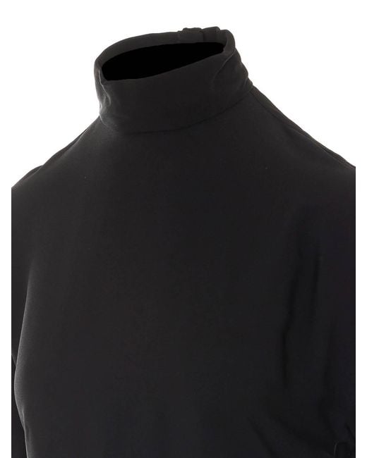 Alaïa Black Asymmetric Dress