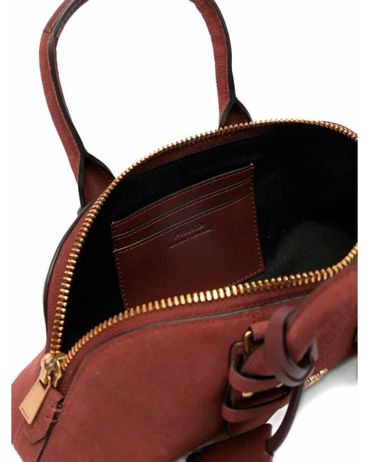 Pinko Brown Bowling Bag Horizontal