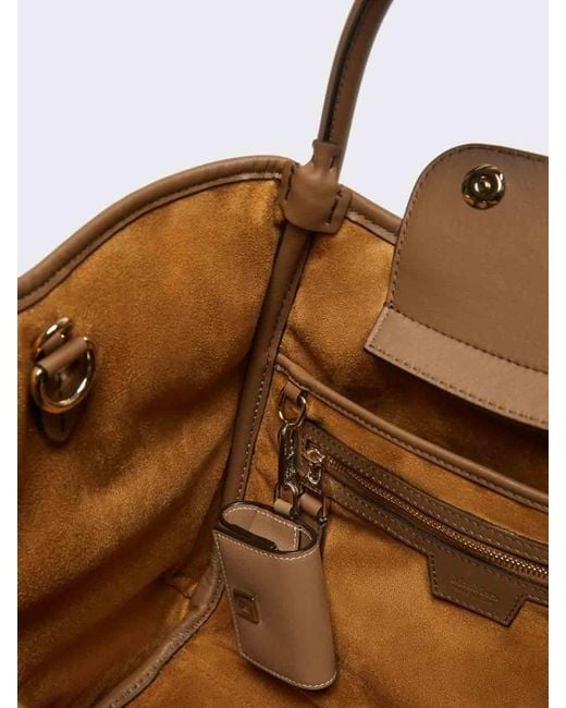 Max Mara Brown Tmarins4 Dark Cacha Bag
