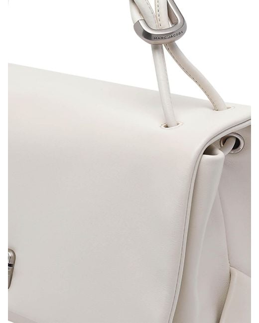 Marc Jacobs White The Large Dual Shoulder Bag