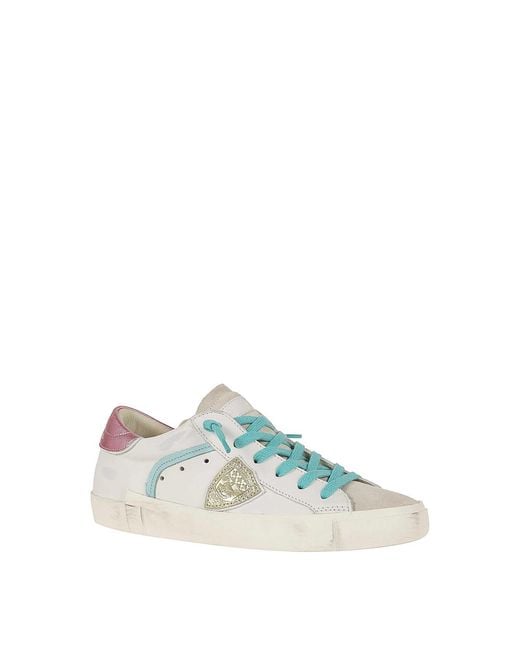 Prsx Low di Philippe Model in White