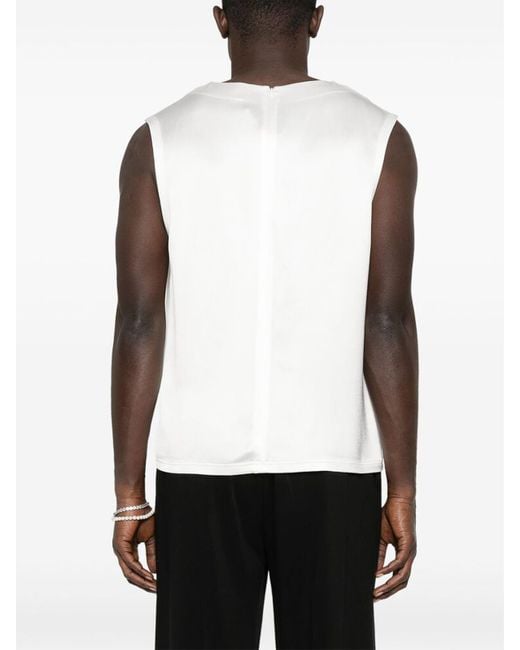 Balmain White Sweater for men