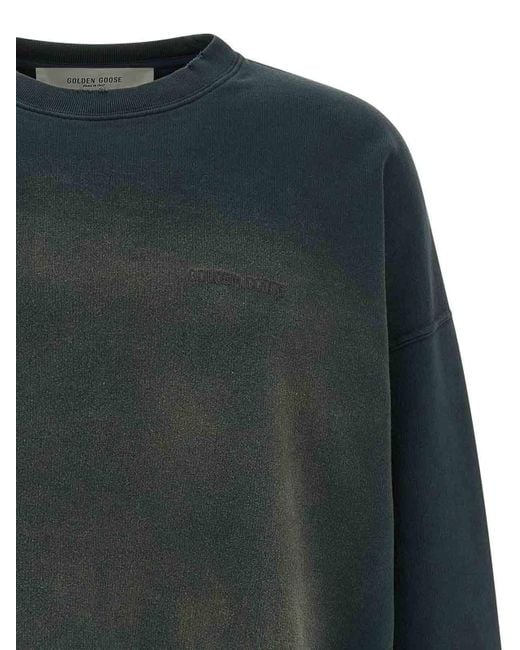 Golden Goose Deluxe Brand Green Martin Sweatshirt for men