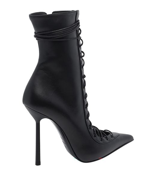Le Silla Black Colette Pump Booties