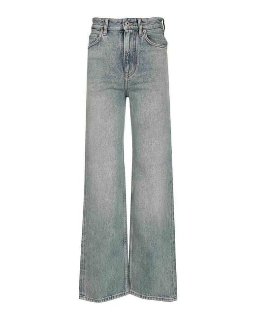 Loewe Gray Denim Jeans