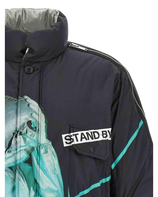 Undercover Black 'Uc2E4204' Down Jacket for men