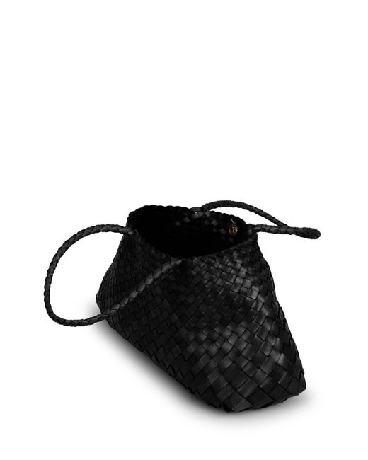 Borsa Tote Santa Croce di Dragon Diffusion in Black