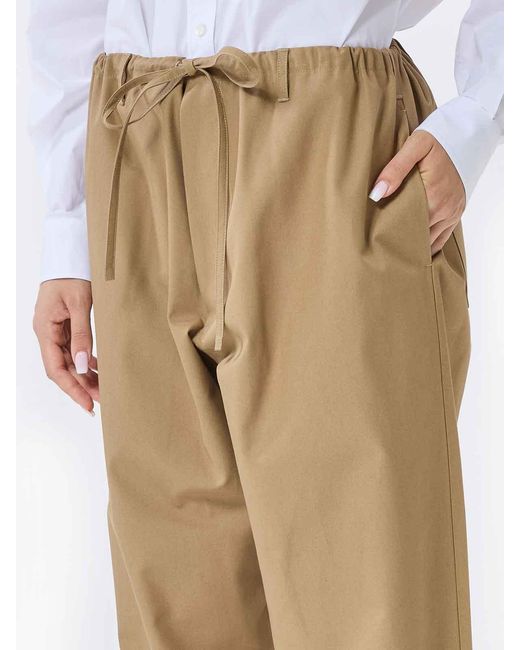 Moschino Natural Velvet Pants