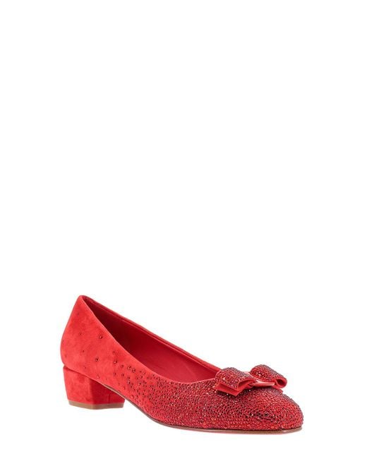 Ferragamo Red Sandals