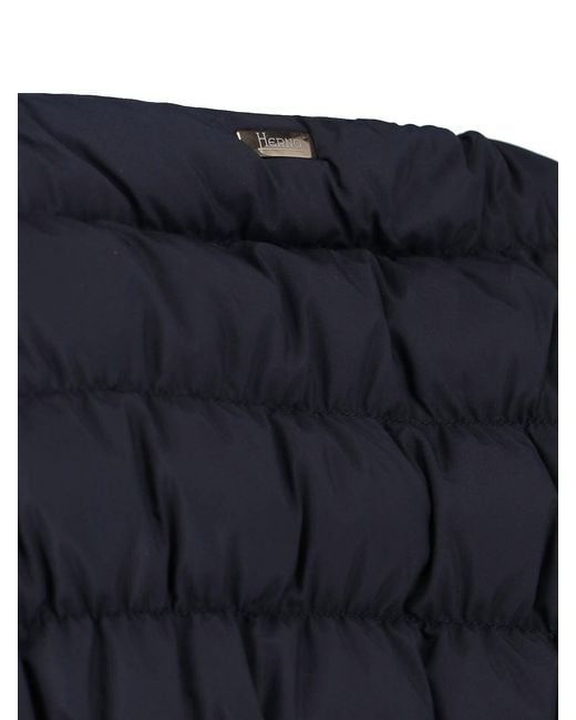 Herno Black Piumino Zip