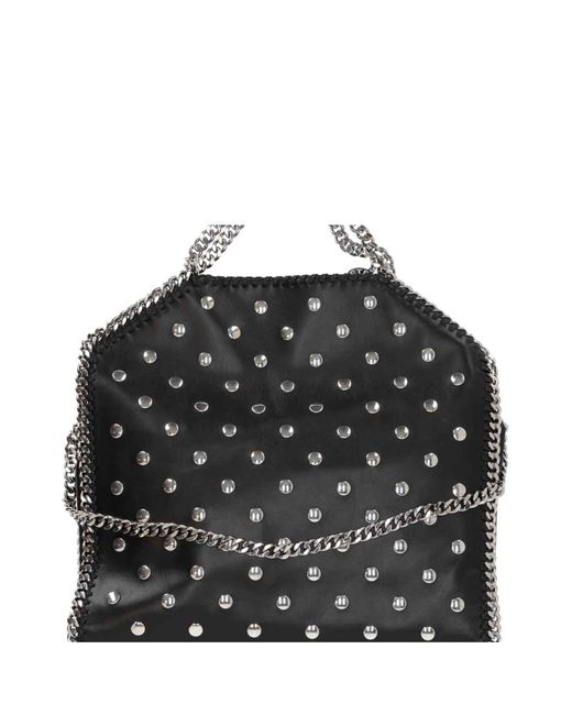 Stella McCartney Gray 3Chain Tote All Over Studded Alter Mat