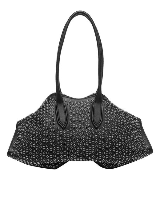 McQueen Black Chiusura Zip