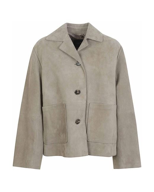 Weekend by Maxmara Gray Jacket