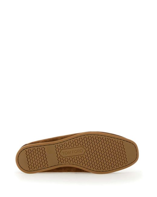 Tom Ford Brown Moccasin Robin for men