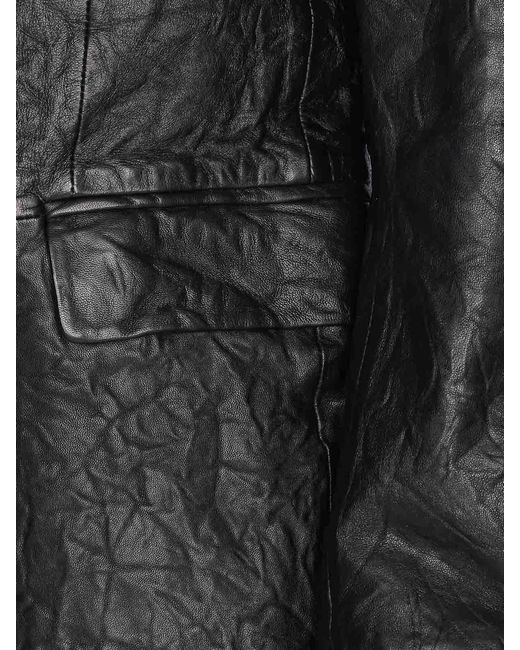 Zadig & Voltaire Black Valse Leather Jacket