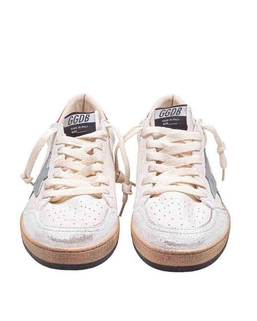 Golden Goose Deluxe Brand White Ball Star Sneakers for men