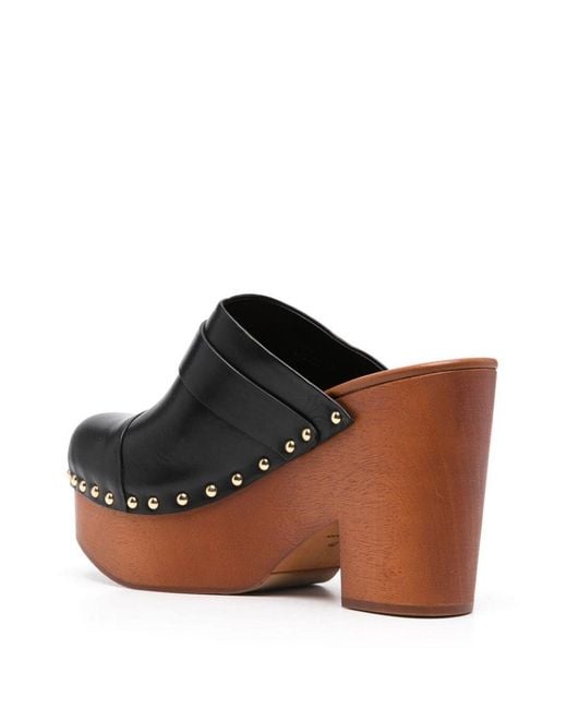 Chloé Multicolor Jeannette Clog Pumps