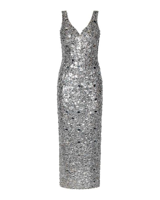 Zuhair Murad Gray Long Dress