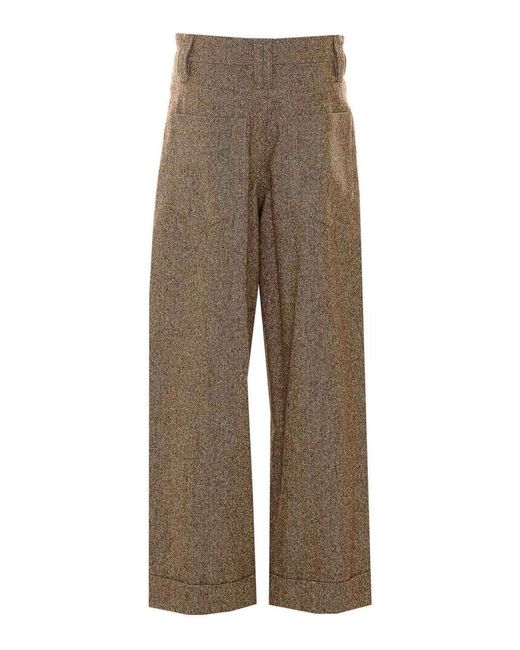 Brunello Cucinelli Natural Pants