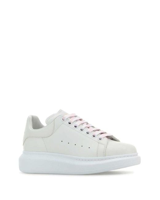 McQueen White Trainers